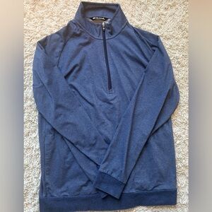 Travis Mathew Navy Quarter-Zip Pullover
